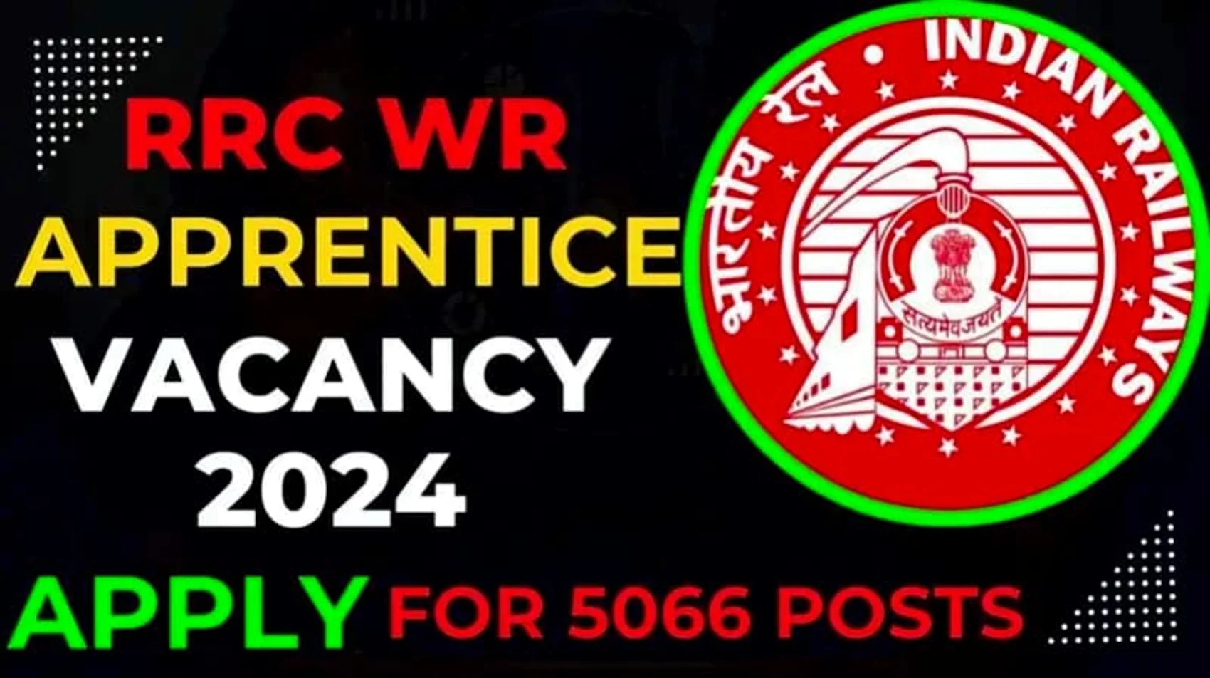 Read more about the article RRC WR Apprentice Vacancy 2024: Apply Online for 5066 Posts Now