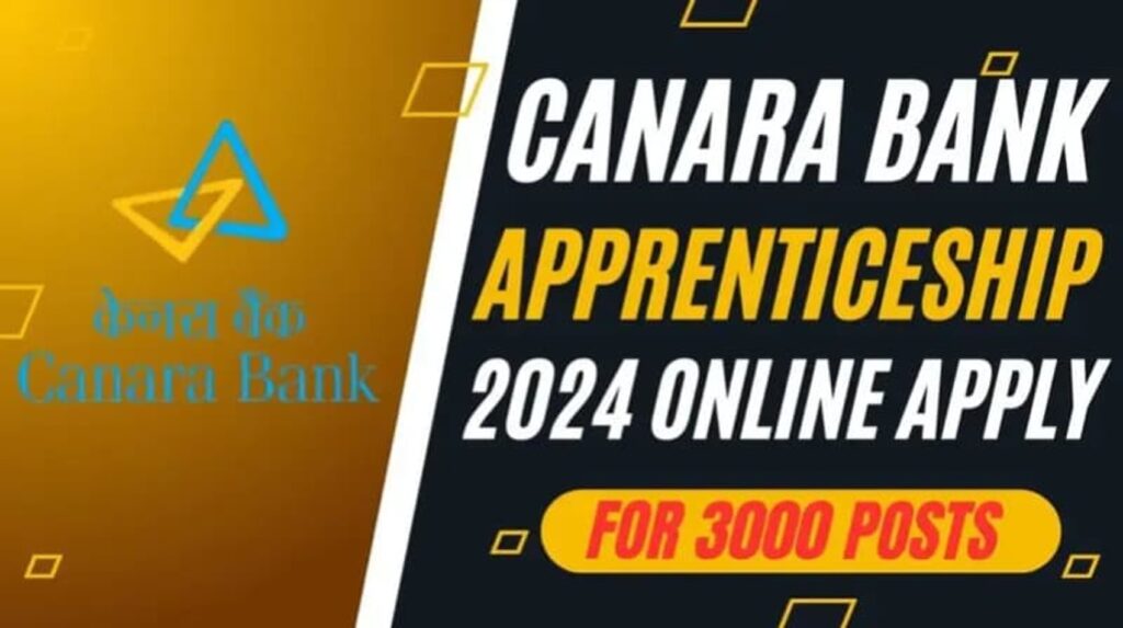 Canara Bank Apprenticeship 2024