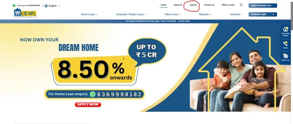 LIC HFL JUNIOR ASSISTANT ADMIT CARD 2024 Official Website